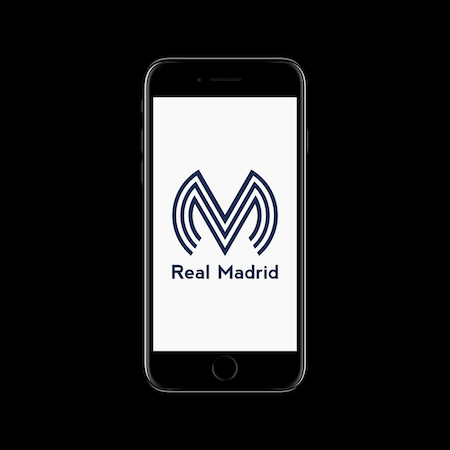FC MINIMALISM -Real Madrid IPHONE WALLPAPER