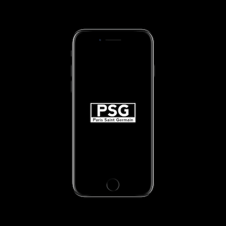 FC MINIMALISM - PSG PHONE WALLPAPER