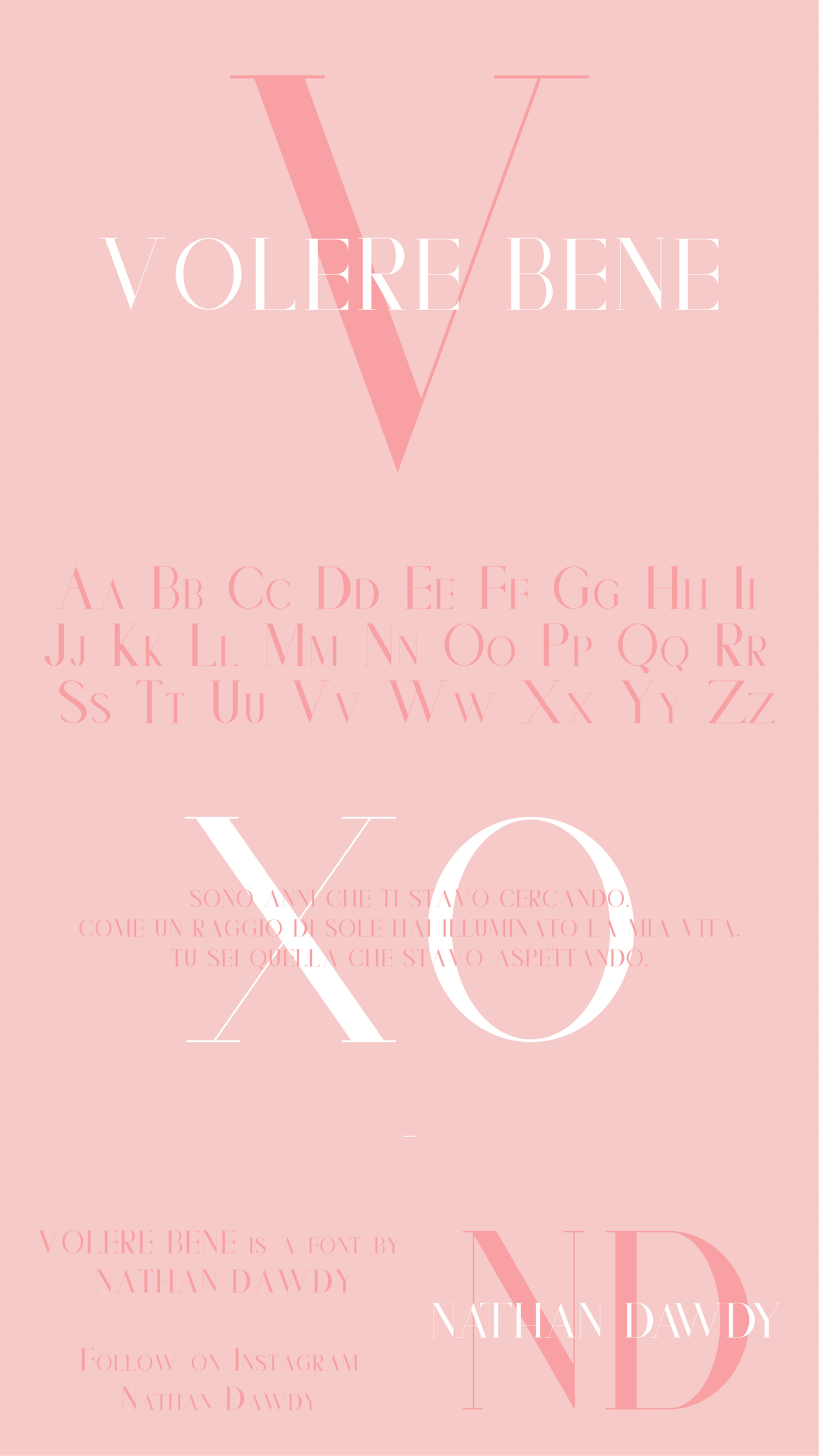 Volere Bene | Serif Display Typeface